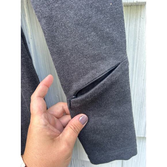 Athleta Cassidy Ponte Half Zip Grey Dress XXS - Picture 2 of 9